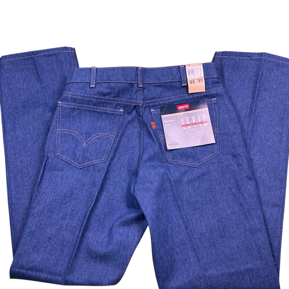 Vintage Levi’s with a Skosh orange tab straight leg jeans 31 x 31 NWT